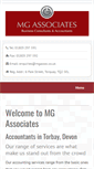 Mobile Screenshot of mgassoc.co.uk